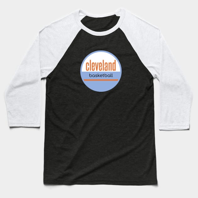 cleveland basketball Baseball T-Shirt by BVHstudio